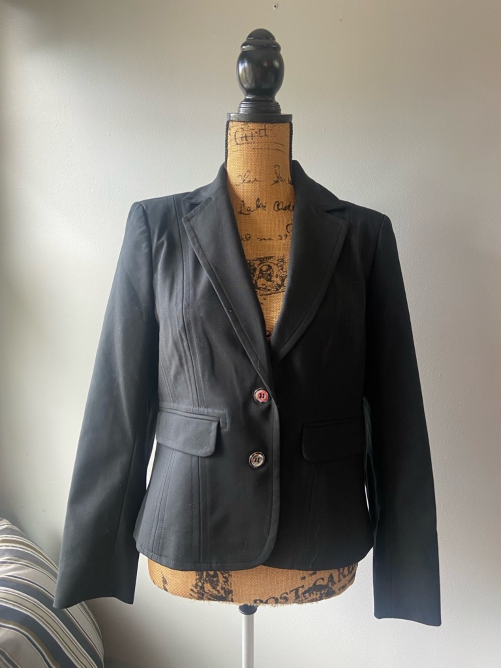 New York & Co. Sz 8 Women’s Classic Black  Blazer Jacket